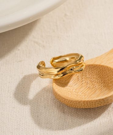 GOLDEN WAVE RING - Image 2