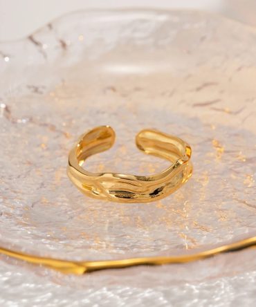 GOLDEN WAVE RING - Image 5